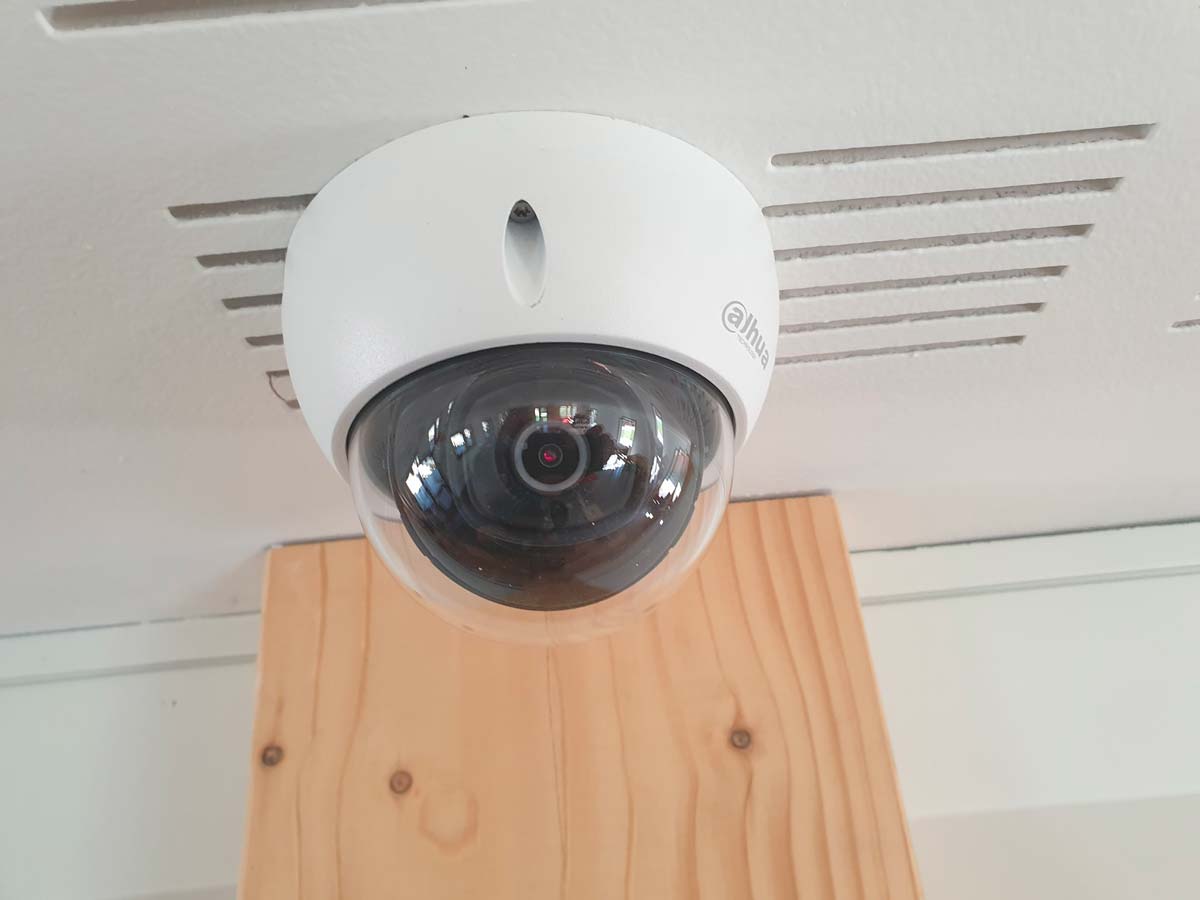 Installation d'un système vidéosurveillance